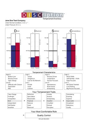 DISC & PVA Assessment